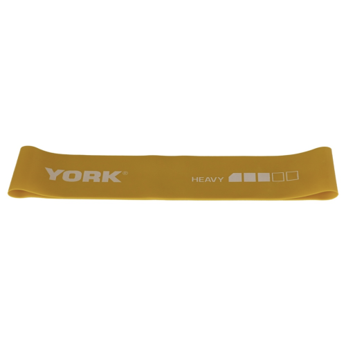 Резинка для фитнеса  York Heavy, желтый #Y-80452 - фото №5